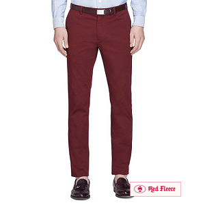 Clark Fit 14-Wale Corduroys - Burgundy
